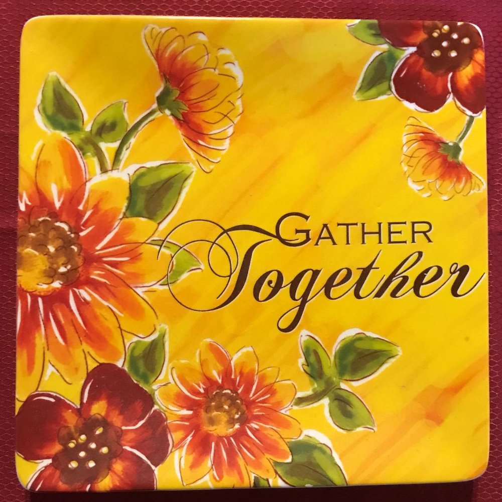 .Beautiful Square Plate (8" X  8") Craker Barrel